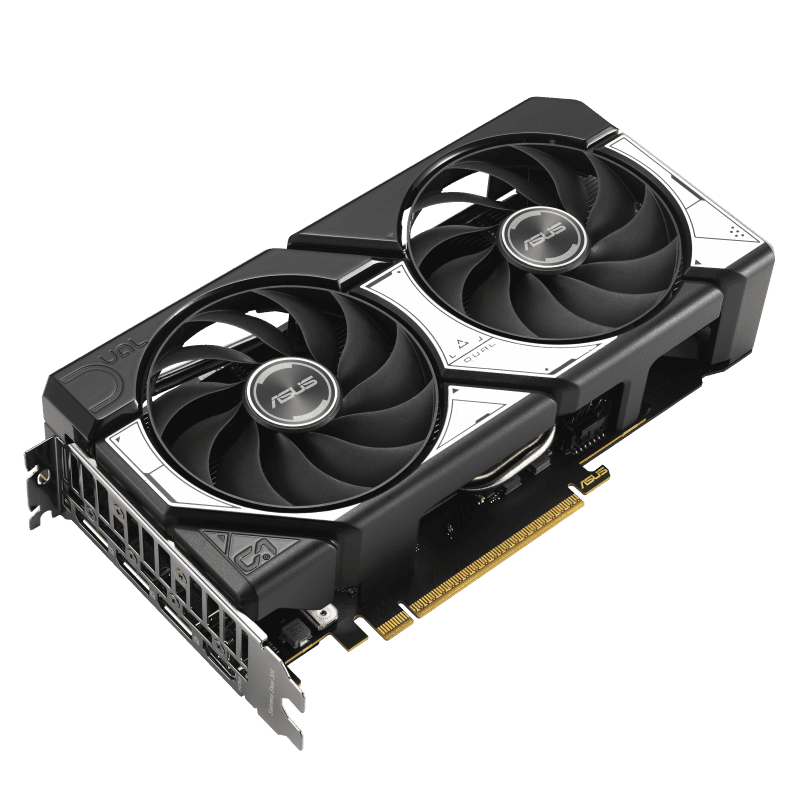 Tarjeta de Video ASUS Dual GeForce RTX 5060 OC 8GB GDDR7 PCIe 5.0 vista 2