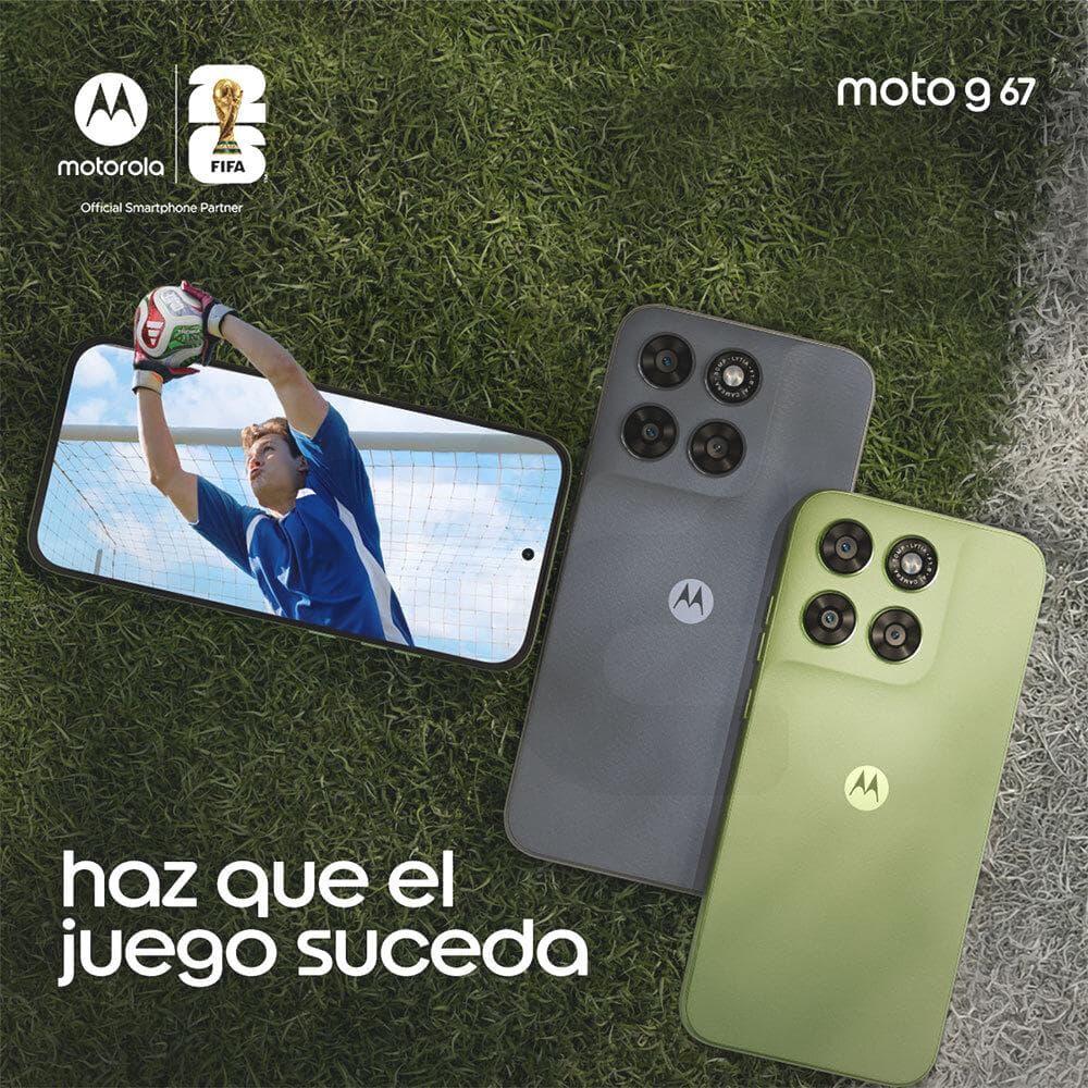 Celular Motorola Moto G67 256GB 4GB RAM 5G Gris Liberado vista 4