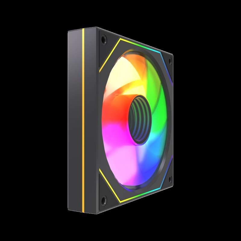 Ventilador Airflow M57 ARGB 120mm Negro vista 4