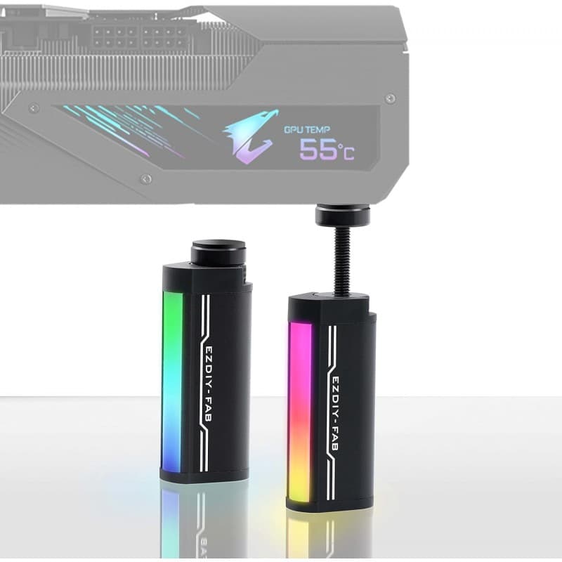 EZDIY-FAB Soporte GPU RGB 5V - Estabilizador de Tarjeta Gráfica