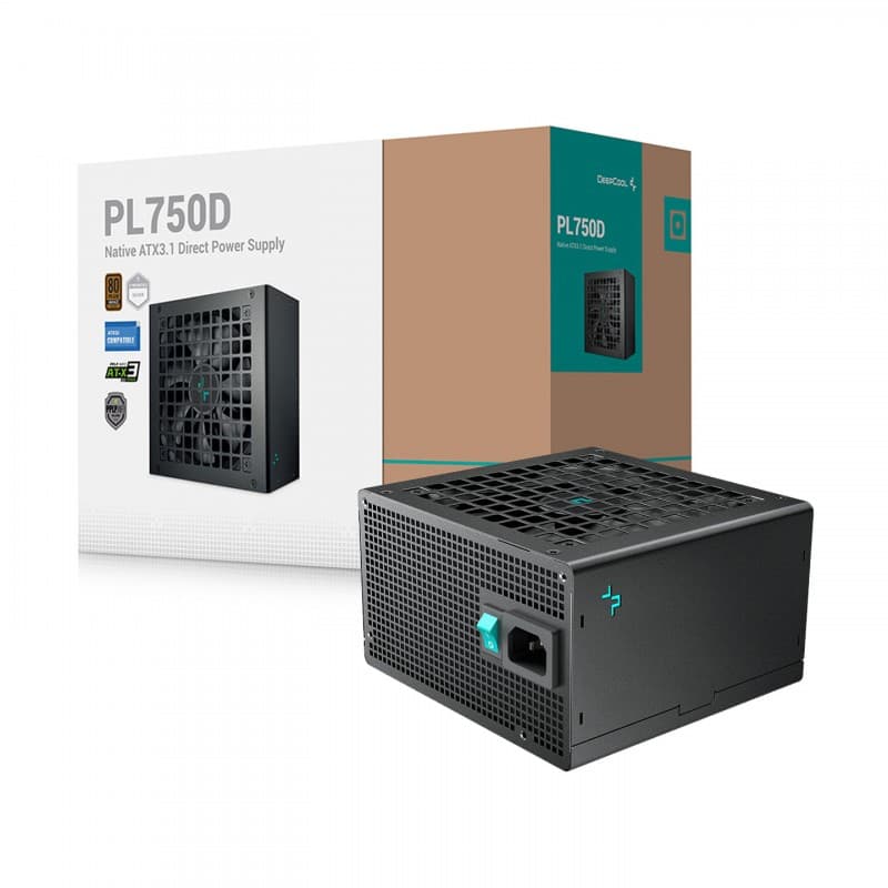 Fuente de Poder DeepCool PL750D 750W 80+ Bronze vista 5