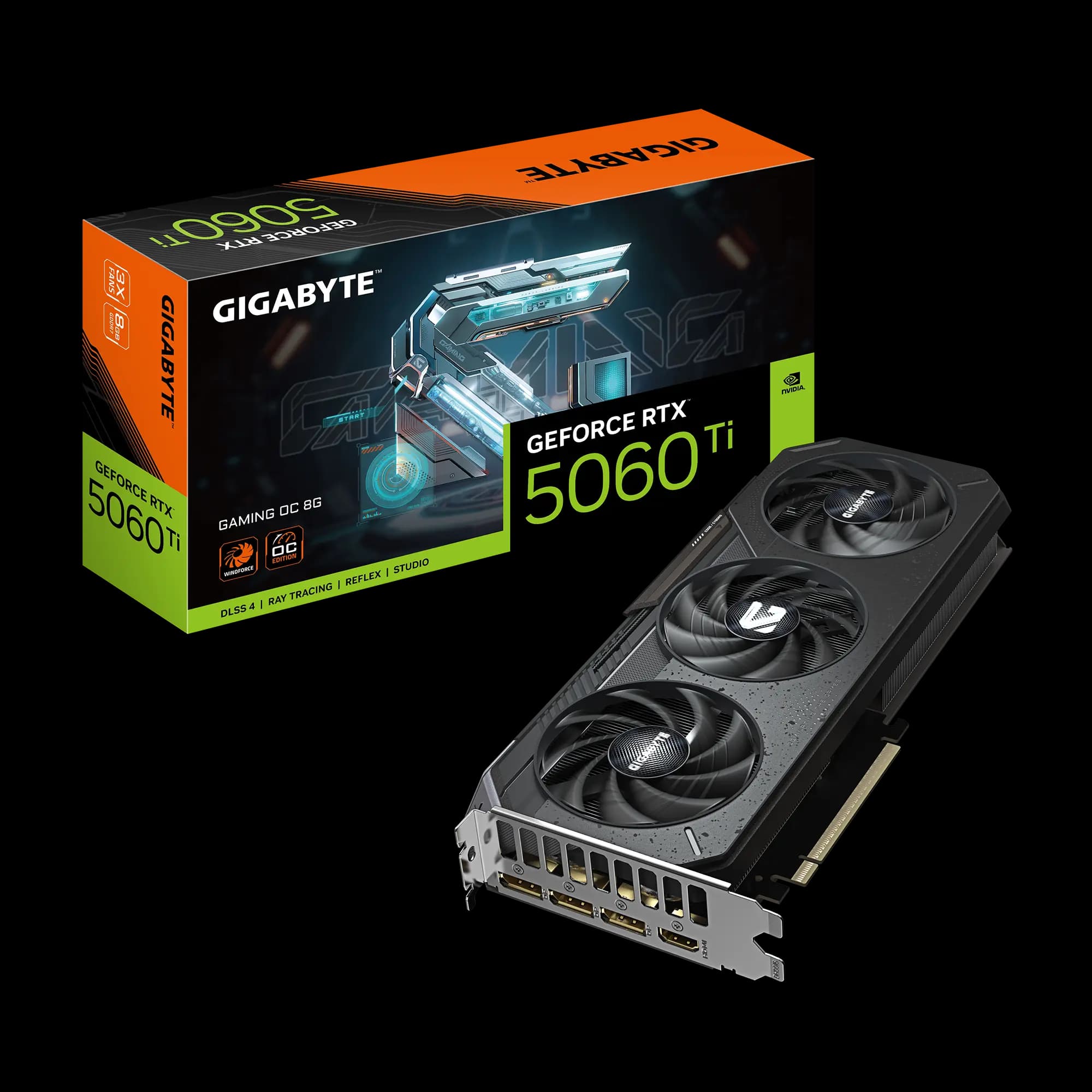 Tarjeta de video GeForce RTX™ 5060 Ti GAMING OC 8G