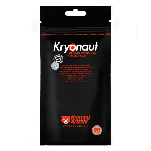 Pasta Térmica Thermal Grizzly Kryonaut 1g – Máximo Rendimiento Extremo