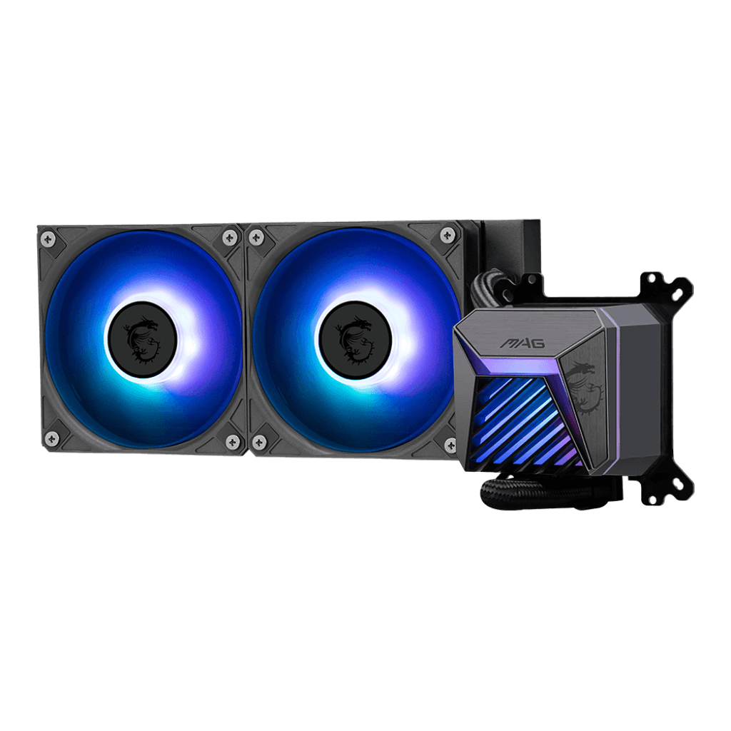 Refrigeración Líquida MSI MAG CORELIQUID A15 240 ARGB Gen2 240mm Black Compatible Intel y AMD