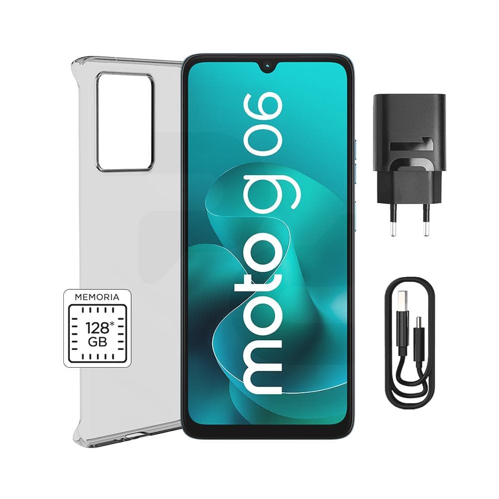 Celular Motorola Moto G06 256GB 4GB RAM 4G Azul Liberado