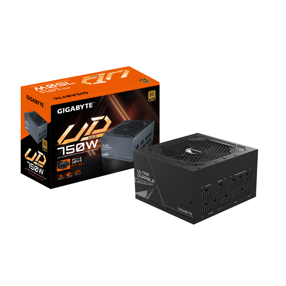Fuente de Poder Gigabyte UD750GM PG5 750W 80+ Gold ATX 3.0 PCIe 5.0