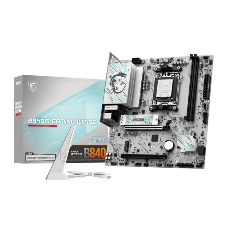 Placa Madre MSI B840M Gaming WIFI6E AM5 DDR5 mATX PCIe 4.0