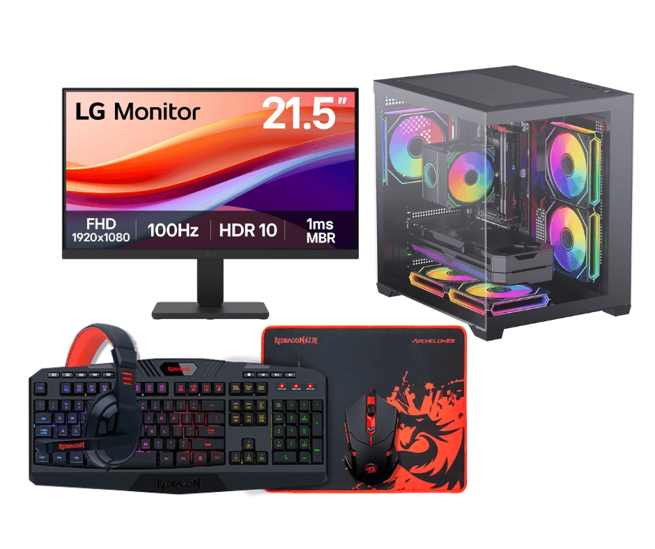 Pc Gamer Ryzen 5 5600G 32GB RAM 1TB SSD + Perifericos V2