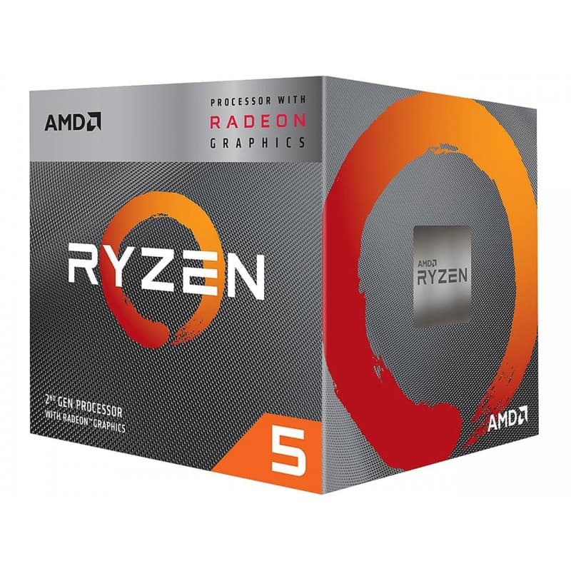 Procesador AMD Ryzen 5 3400G 4 Núcleos 3.7GHz AM4 Radeon Vega