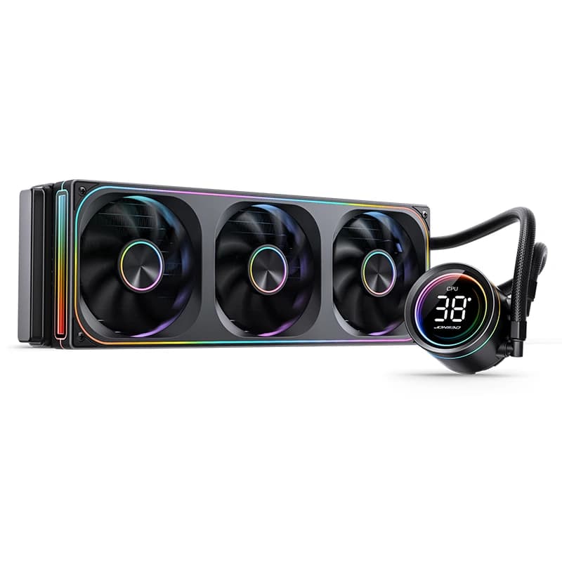 Refrigeración Líquida JONSBO TH-360 Black – AIO 360mm para CPU Intel y AMD
