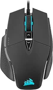 Mouse Gamer Corsair M65 RGB Ultra — 26.000 DPI, Ajustable, FPS Pro