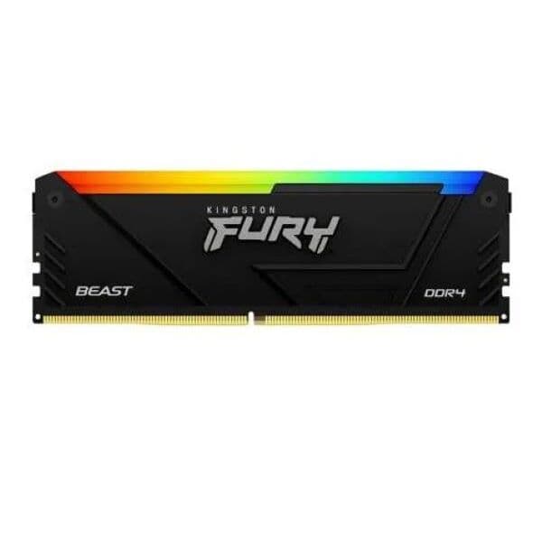 Memoria RAM Kingston Fury Beast RGB 16GB DDR4 3200MHz Black DIMM