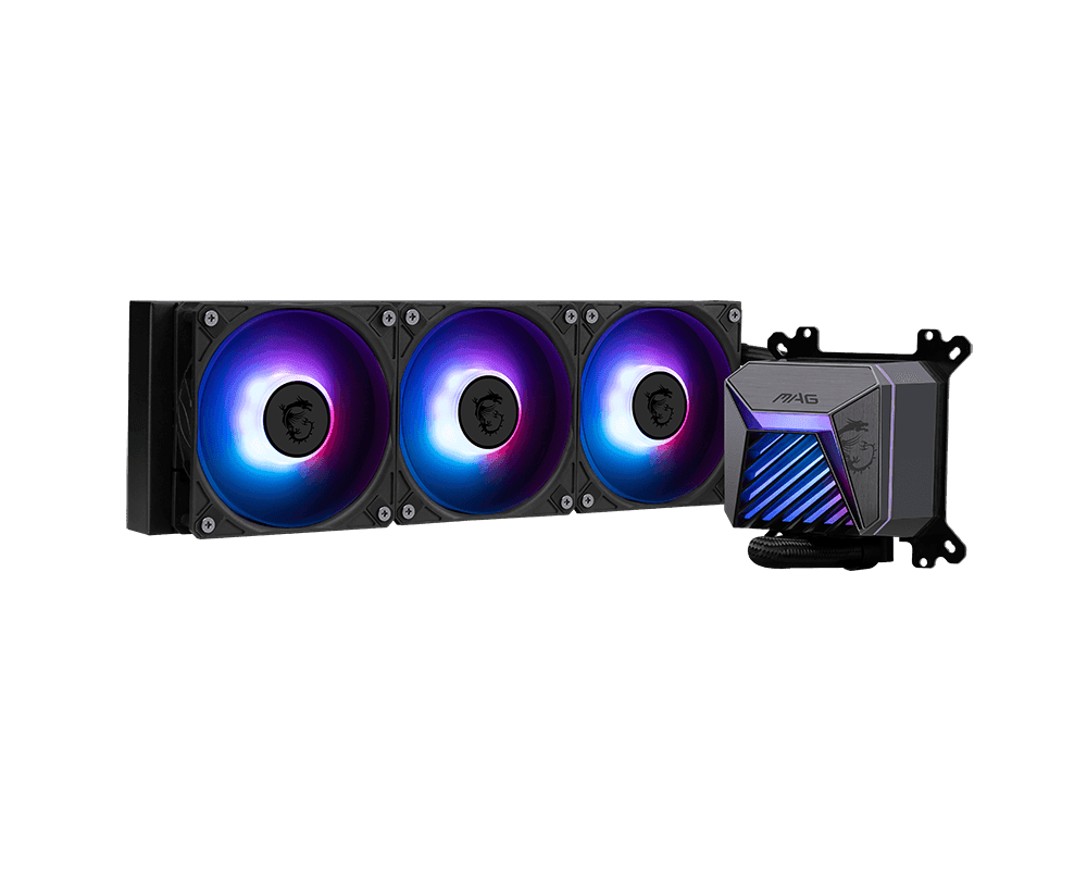 Refrigeración Líquida MSI MAG CoreLiquid A15 360mm ARGB AM4/AM5/LGA1700 - Ideal para Ryzen 7/9 y Intel i7/i9