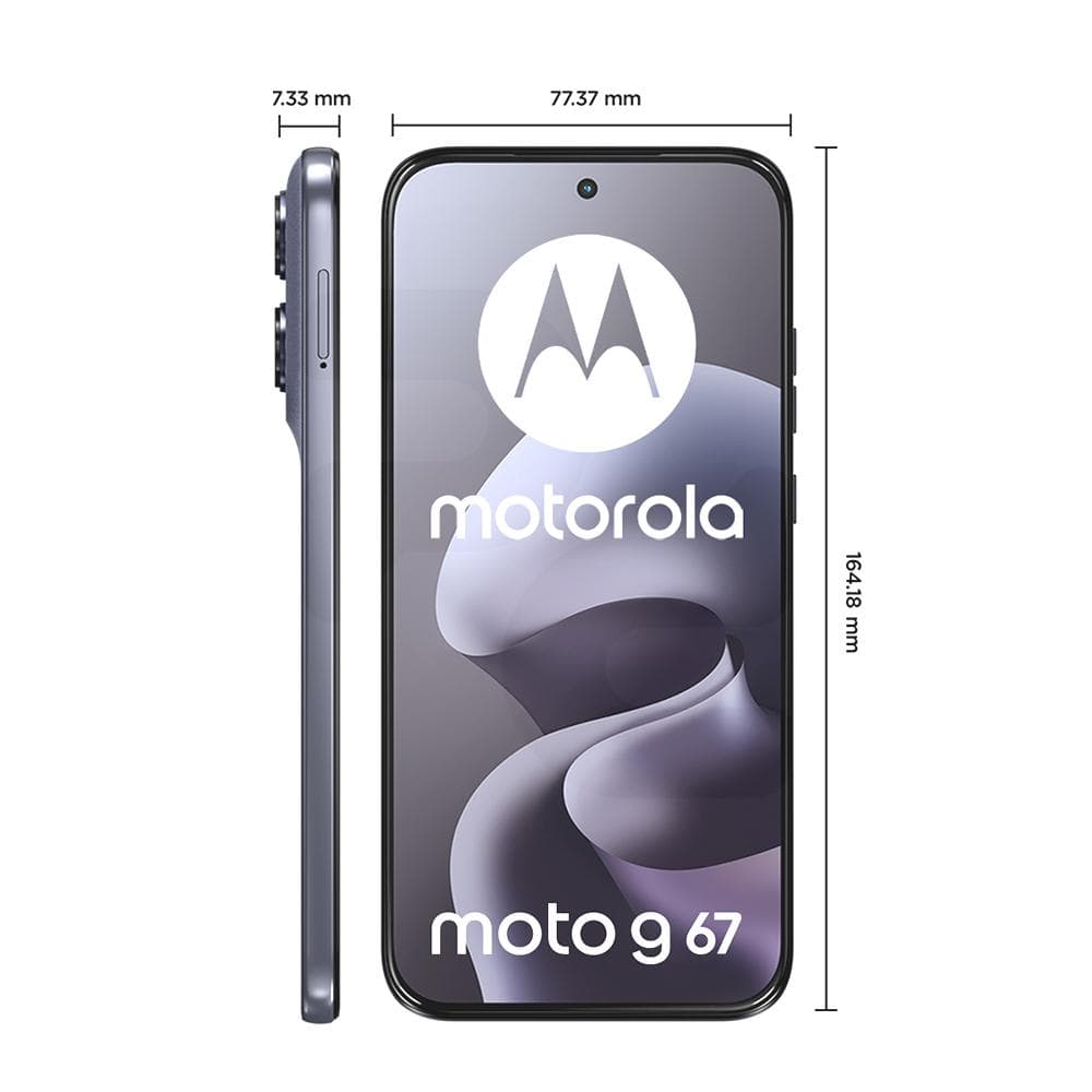 Celular Motorola Moto G67 256GB 4GB RAM 5G Gris Liberado