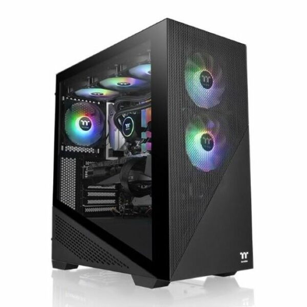 "Gabinete Thermaltake Divider 370 TG ARGB sin Fuente ATX Negro (CA-1S4-00M1WN-00)"