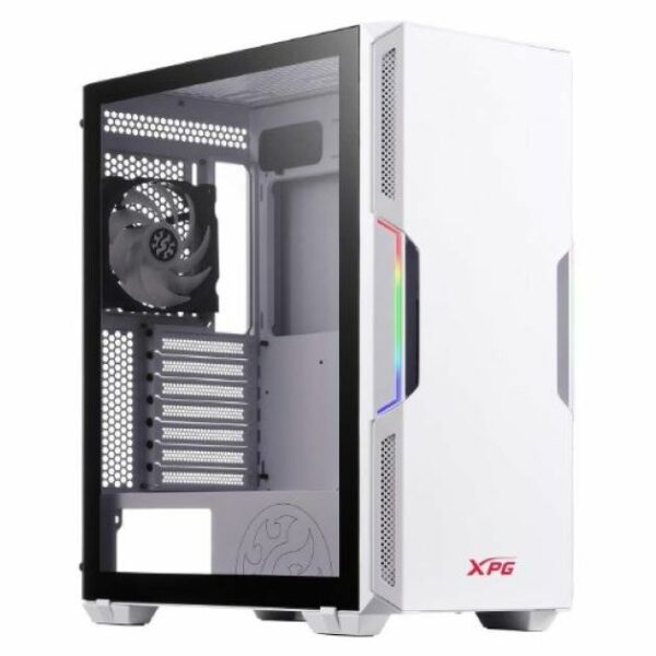 Gabinete - XPG STARKER sin Fuente - RGB - ATX - Blanco