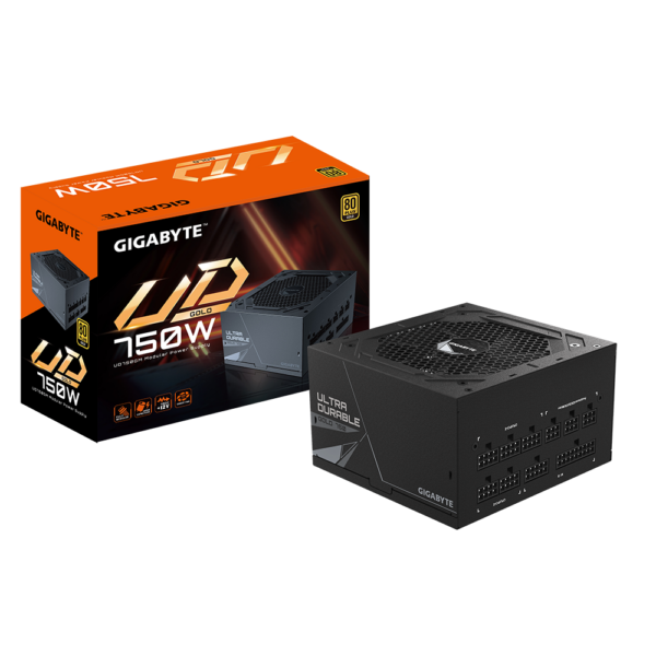 Fuente de poder Gigabyte 750w - Gold 80+ Modular