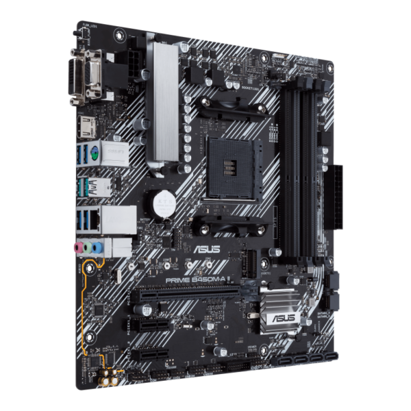ASUS Prime B450M-A II AM4 Ryzen 5000 Bios SATA 6Gb/s Micro ATX