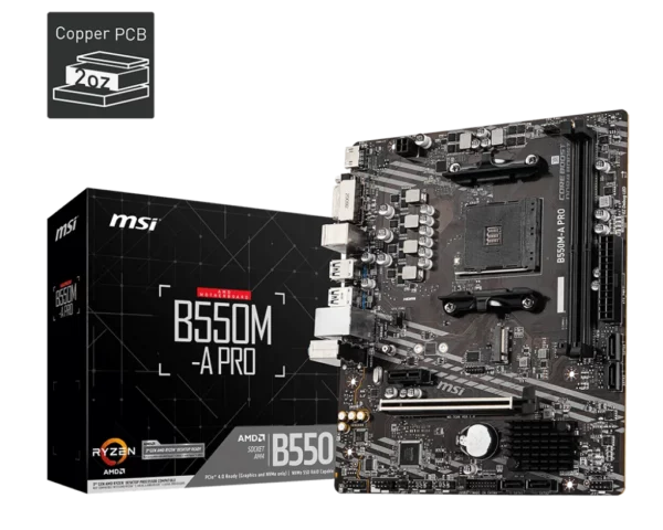 Placa MSI B550M-A PRO AM4 DDR4