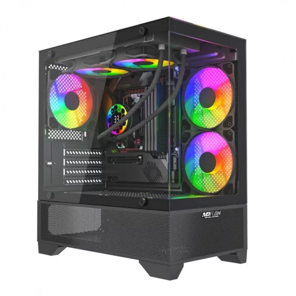 Gabinete Airflow 10D10 Negro