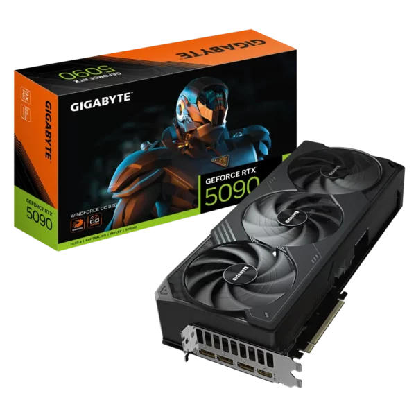 Tarjeta de Video GeForce RTX™ 5090 WINDFORCE OC 32G – 32GB GDDR7