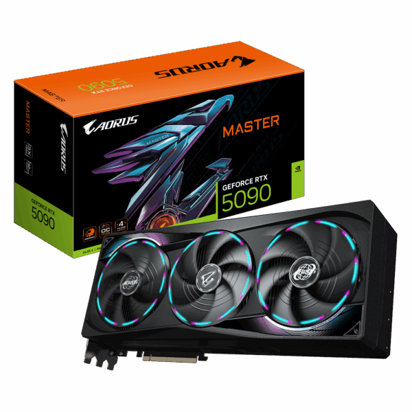 Tarjeta de Video AORUS GeForce RTX™ 5090 MASTER 32G – 32GB GDDR7