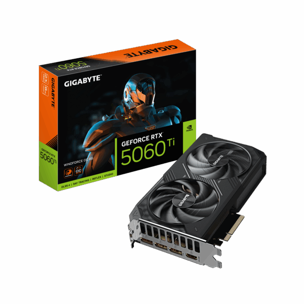 Tarjeta de video GeForce RTX™ 5060 Ti WINDFORCE OC 8G