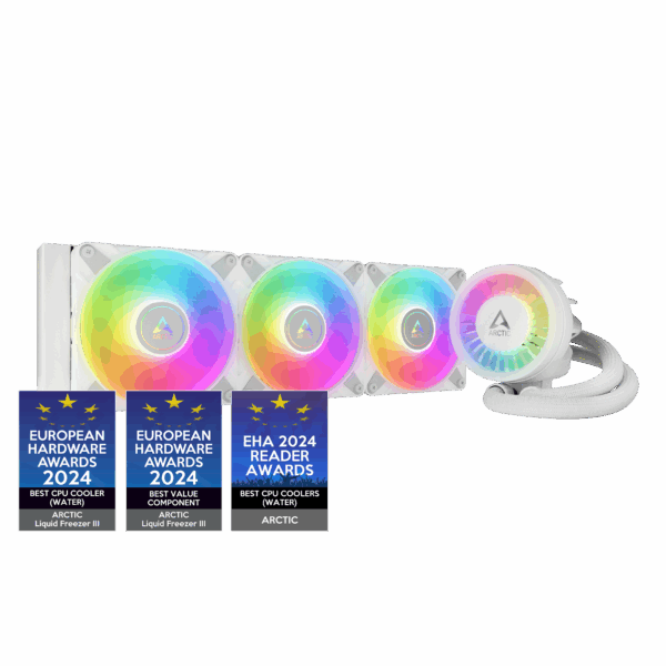 Arctic Liquid Freezer III 360 A-RGB - White (ACFRE00152A)