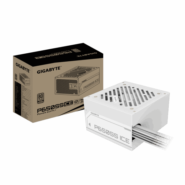 Fuente de poder Gigabyte 650w P650SS ICE 80+ Silver