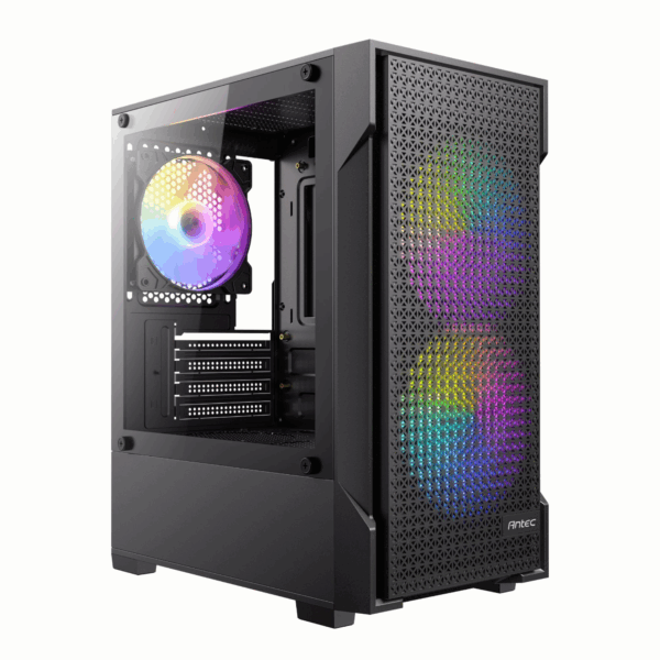 Gabinete Antec VX100M ARGB con 3 Ventiladores ARGB incluidos