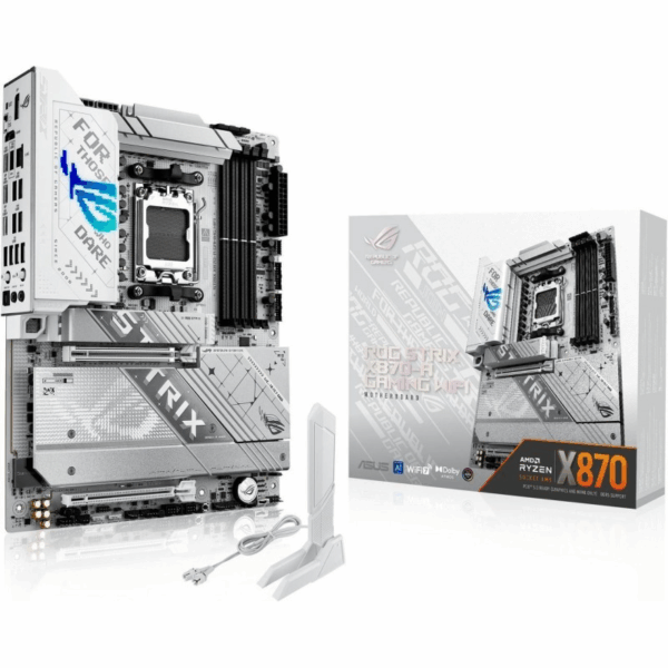 Placa Madre ASUS ROG STRIX X870-A GAMING WIFI – AM5, DDR5, PCIe 5.0, Wi-Fi 7, USB4, ATX