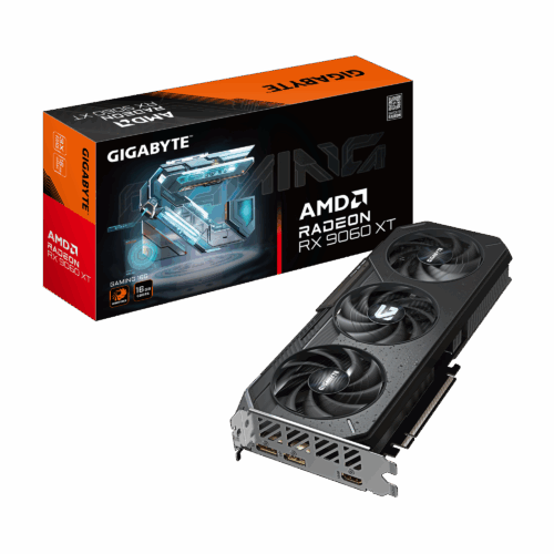 Tarjeta de Video Gigabyte AMD Radeon RX 9060 XT GAMING 16GB GDDR6 [GV-R9060XTGAMING-16GD]