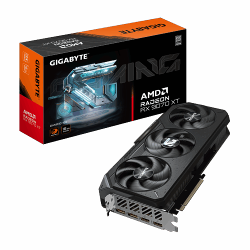 Tarjeta de Video AMD Gigabyte RX 9070 XT Gaming– 16 GB GDDR6, PCIe 5.0